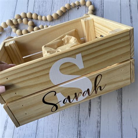 wooden gift crates for sale